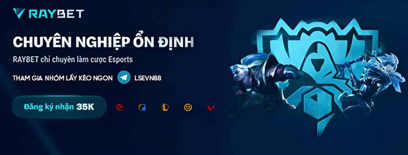 RAYbet (RB88VN) Tặng 35K Trải nghiệm đăng ký mới.