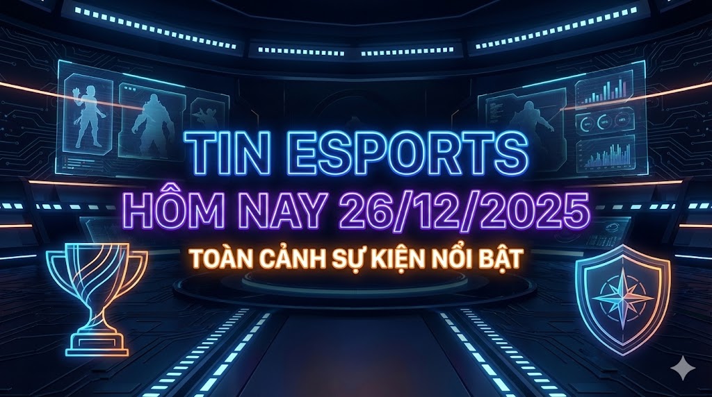 Tin eSports hôm nay 26/12/2025: SEA Games chấn động, Demacia Cup sôi động