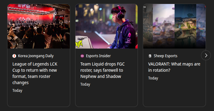 Tin eSports 07/01/2026 | Esportgame.tv