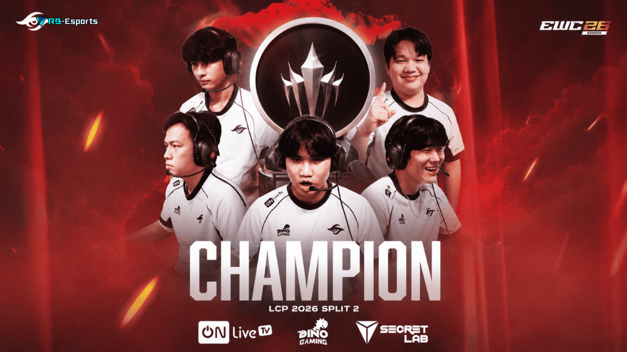 Team Secret Whales: Đại Diện Hạt Giống Số 1 Của LCP Tại MSI 2026