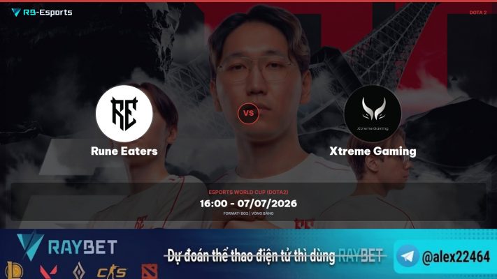 Nhận định Rune Eaters vs Xtreme Gaming | Dự đoán kèo Esports World Cup 2026