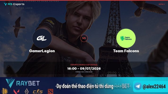 GamerLegion vs Team Falcons - Esports World Cup Dota