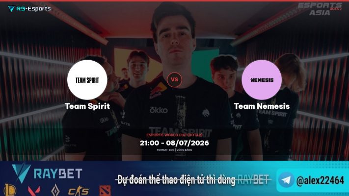 Nhận định kèo Team Spirit vs Team Nemesis - Esports World Cup Dota 2
