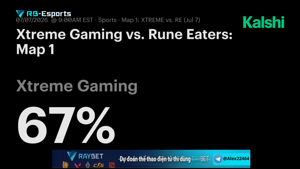 Nhận định Rune Eaters vs Xtreme Gaming | Dự đoán kèo Esports World Cup 2026