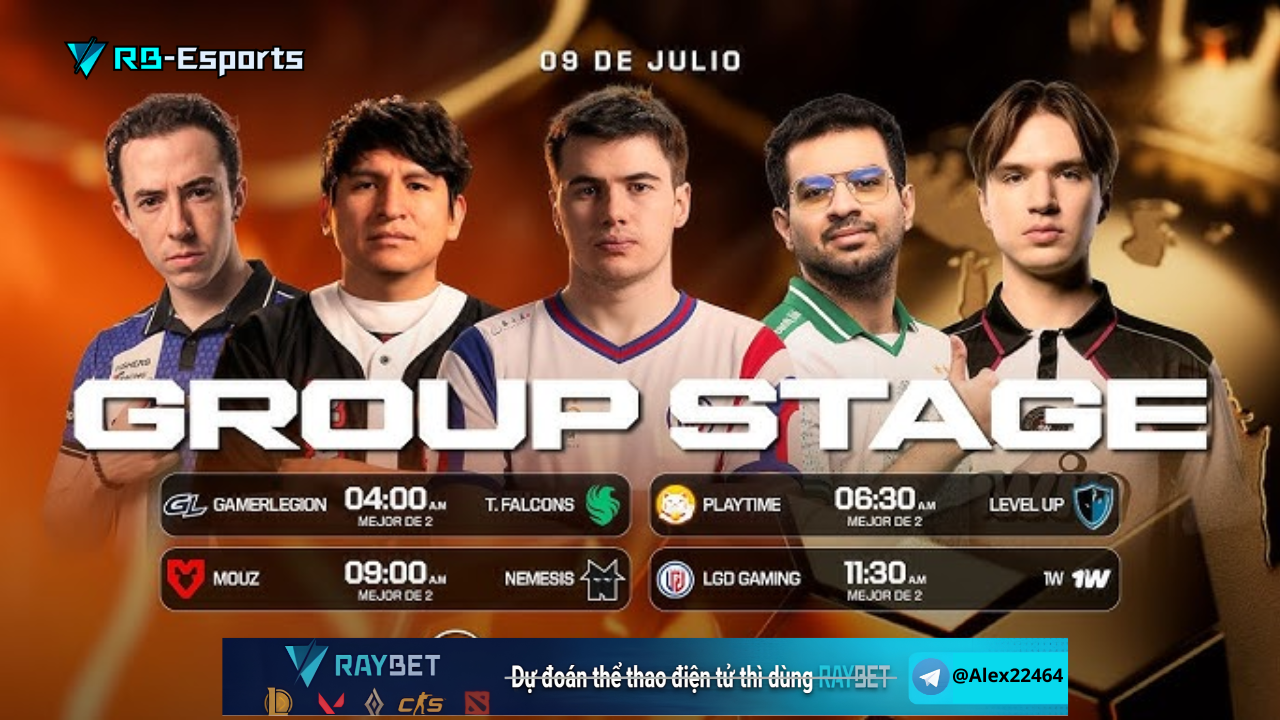 Nhận định kèo GamerLegion vs Team Falcons - Esports World Cup DOTA2