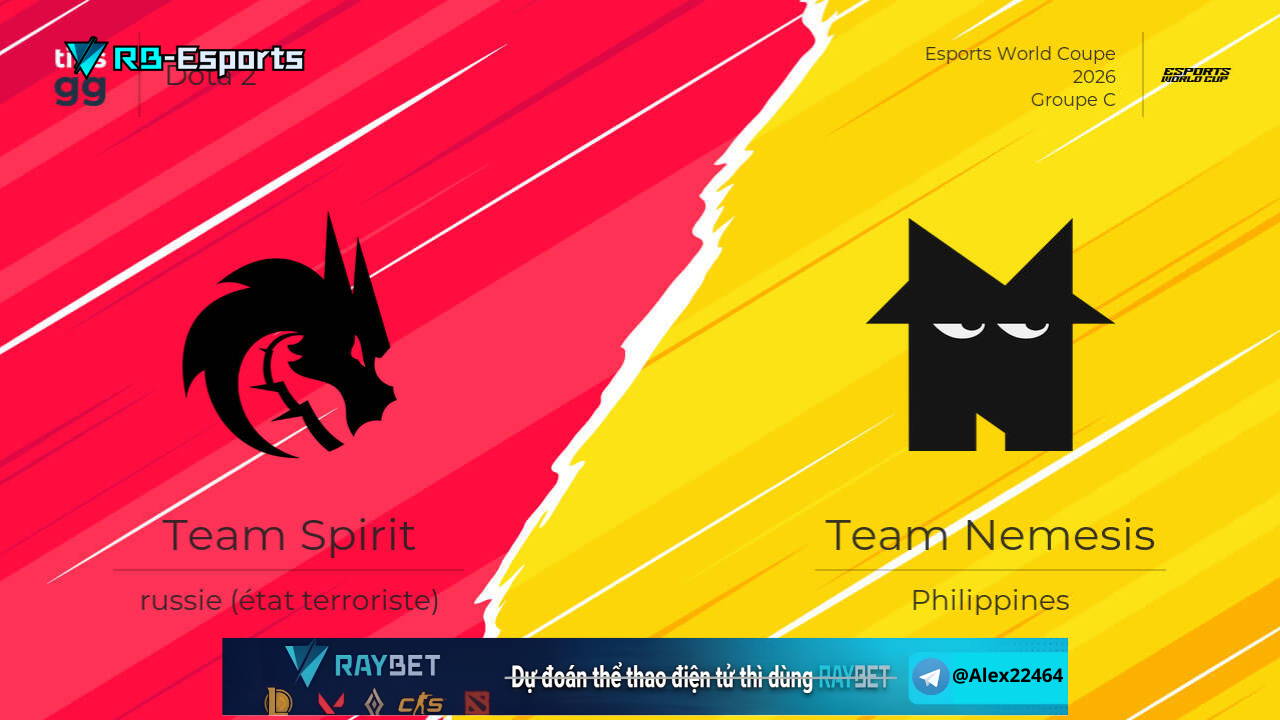 Team Spirit vs Team Nemesis