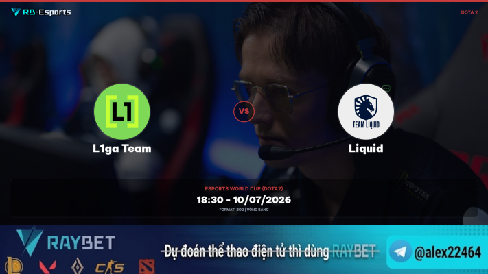 Nhận định kèo L1GA Team vs Team Liquid - Esports World Cup Dota 2