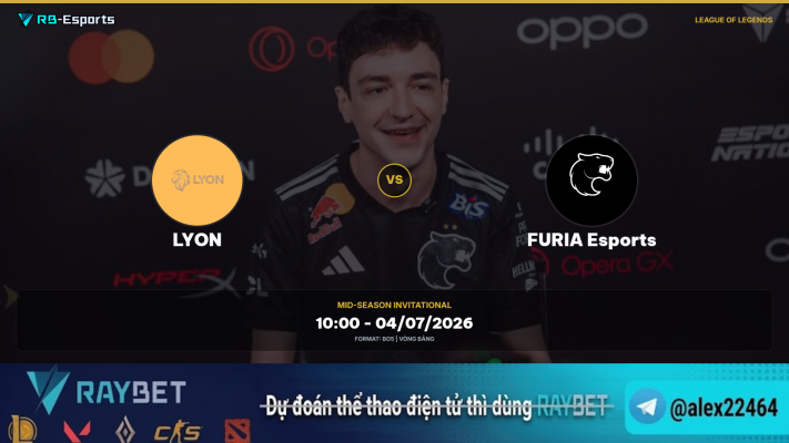 Soi kèo Liên Minh Huyền Thoại Lyon vs FURIA Esports giải đấu MSI 2026