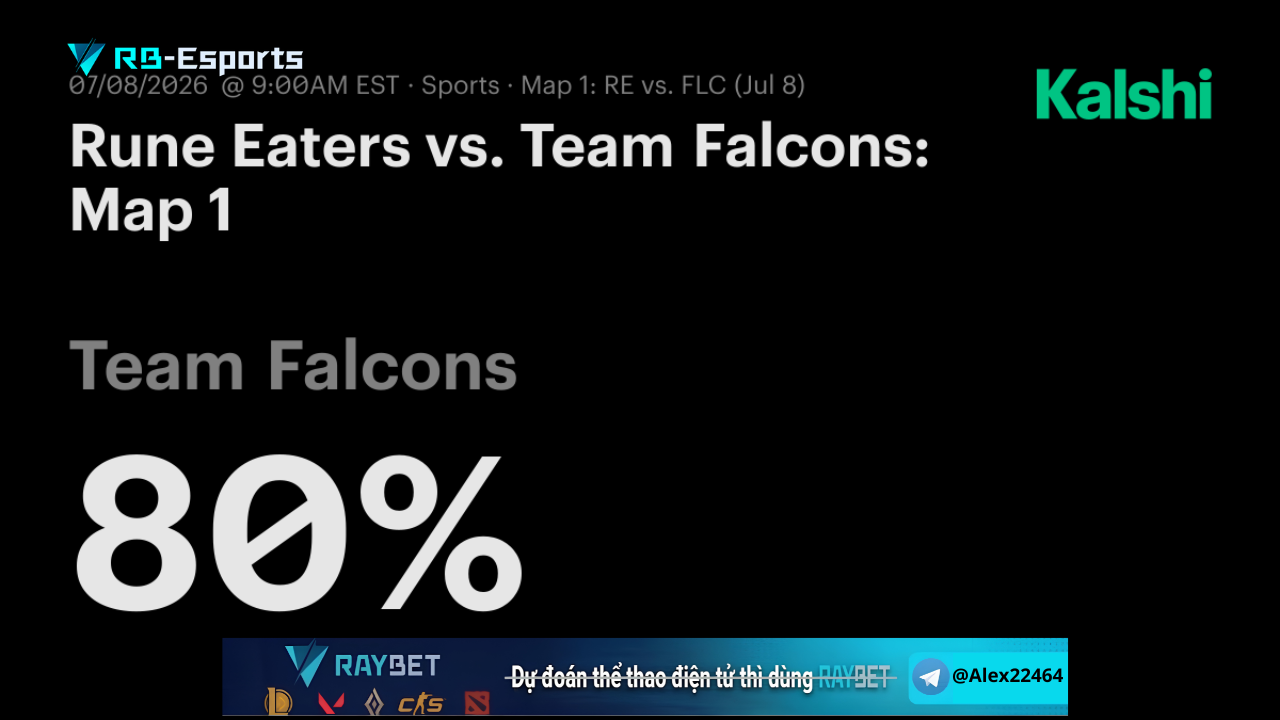 Team Falcons vs Rune Eaters - Esports World Cup 2026