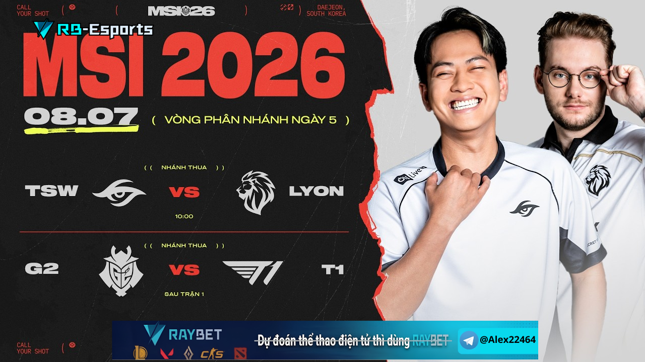 T1 sẵn sàng cho trận đấu sinh tử với G2 tại MSI 2026