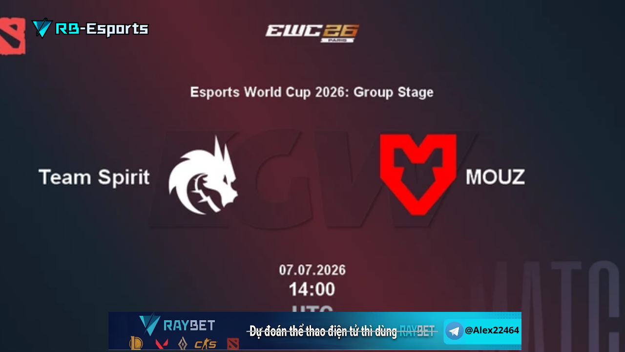 kèo Team Spirit vs MOUZ, soi kèo Team Spirit MOUZ, nhận định CS2, Esports World Cup 2026, EWC CS2, esports betting, soi kèo eSports