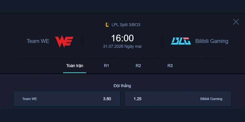 Nhận định kèo WE vs BLG - LPL 2026: Nhà vua xứ Trung tiếp tục chiến thắng