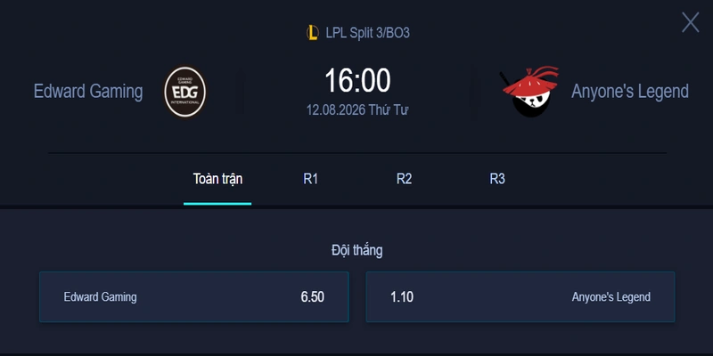 Soi Kèo EDG vs AL - LPL 2026: Phân Tích & Dự Đoán | Esportgame.tv