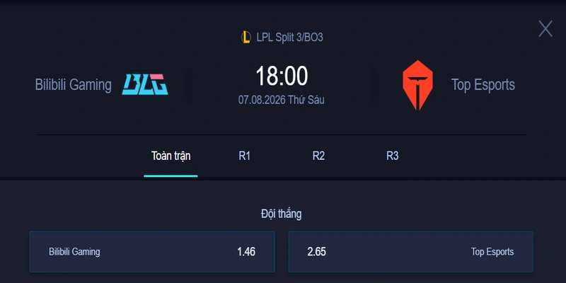 Soi Kèo BLG vs TES - LPL 2026: Phân Tích & Dự Đoán | Esportgame.tv