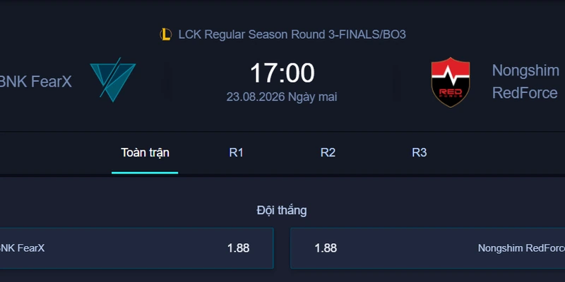 Nhận Định Kèo BFX vs NS - LCK 2026: Phân Tích & Dự Đoán