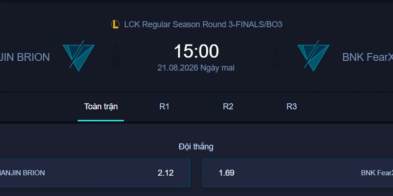 Nhận Định Kèo BRO vs BFX - LCK 2026: Phân Tích & Dự Đoán