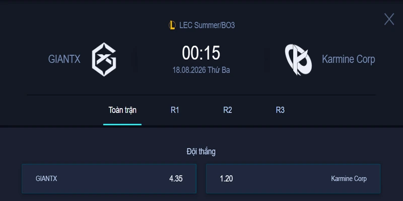 Nhận Định Kèo GX vs KC - LEC 2026: Phân Tích & Dự Đoán | Esportgame.tv