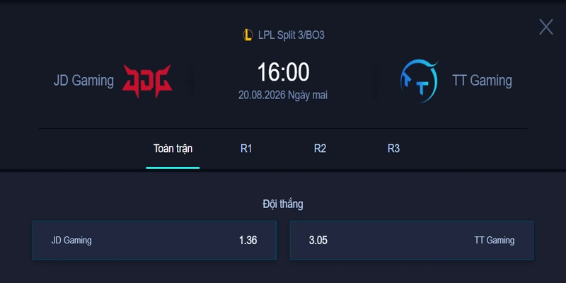 Nhận Định Kèo JDG vs TT - LPL 2026: Phân Tích & Dự Đoán