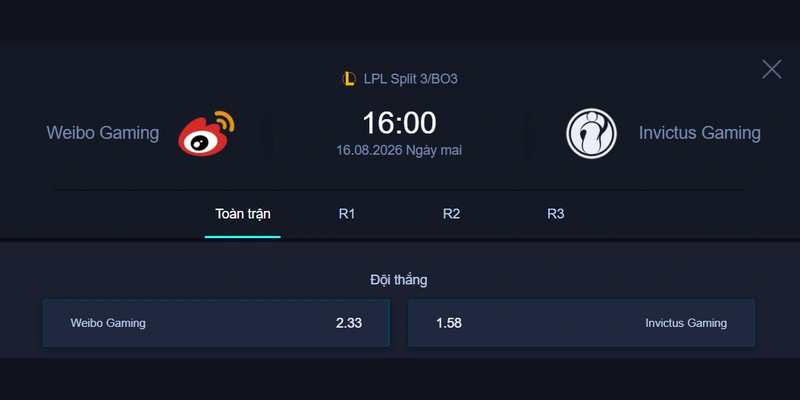 Soi Kèo WBG vs IG - LPL 2026: Phân Tích & Dự Đoán | RAYbet