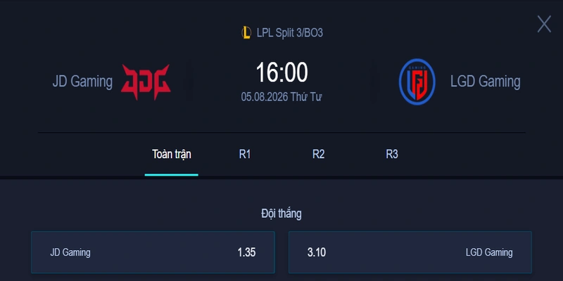 Nhận Định Kèo JDG vs LGD LPL 2026: Soi Kèo, Dự Đoán Kết Quả | Esportgame.tv