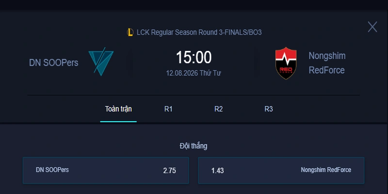 Nhận Định DNS vs NS - LCK 2026: Phân Tích & Dự Đoán | Esportgame.tv