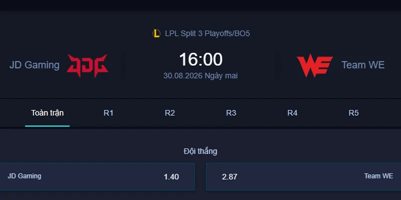 Nhận Định JDG vs WE - LPL Split 3: Phân Tích & Dự Đoán | Esportgame.tv