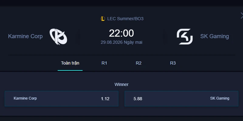 Nhận Định KC vs SK - LEC 2026: Phân Tích & Dự Đoán | Esportgame.tv