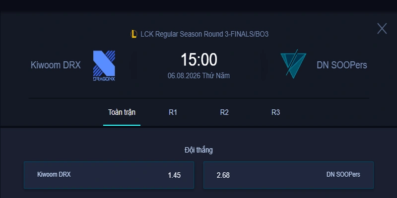 Nhận Định KRX vs DNS - LCK 2026: Phân Tích & Dự Đoán | Esportgame.tv