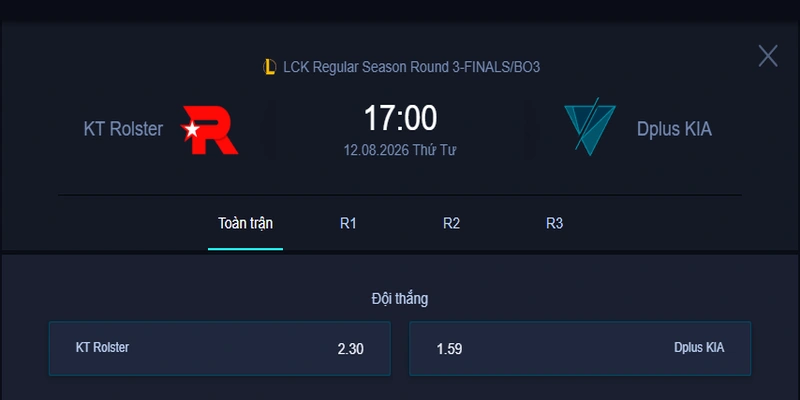 Nhận Định Kèo KRX vs BFX - LCK 2026: Phân Tích & Dự Đoán | Esportgame.tv