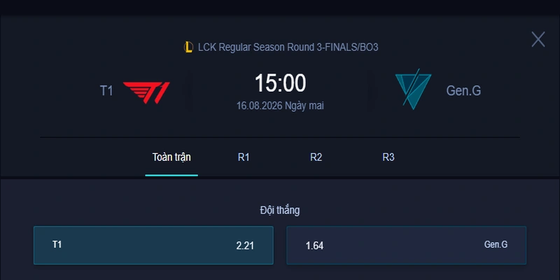 Soi Kèo T1 vs GenG - LCK 2026: Phân Tích & Dự Đoán