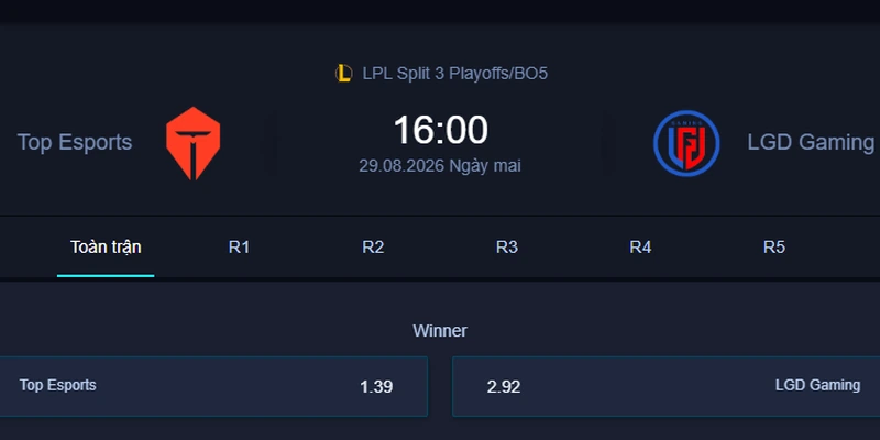 Soi kèo TES vs LGD (Bo5) - LPL 2026: LGD có thể tái hiện cú sốc trước TES?