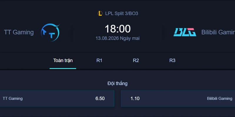Nhận Định Kèo TT vs BLG - LPL 2026: Phân Tích & Dự Đoán | Esportgame.tv