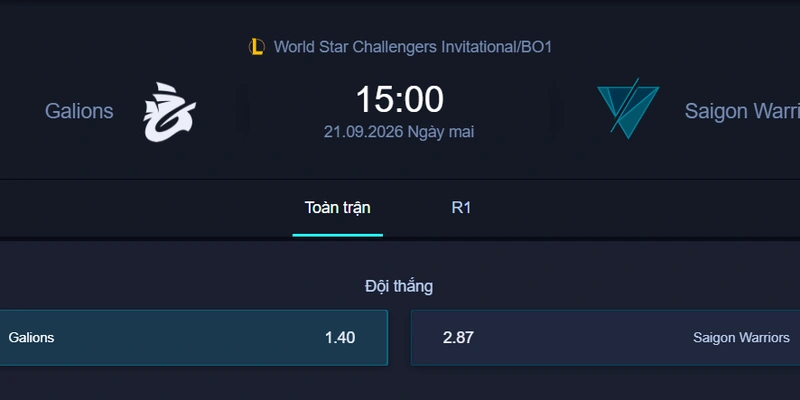 Nhận định kèo GL vs SGW - WSCI 2026: Đội nào sáng cửa thắng hơn?