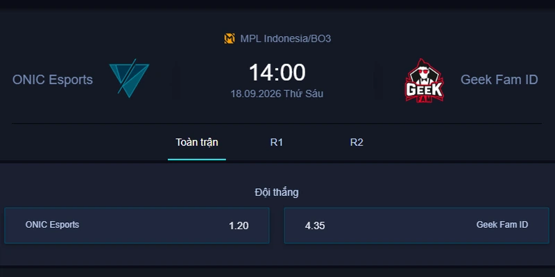 Nhận định ONIC vs GEEK – MPL Indonesia Season 18 2026: ONIC phục hận hay GEEK tiếp tục gây sốc?