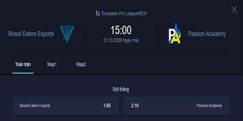 Nhận định kèo BEE vs PA - European Pro League CS2: Đội nào sáng cửa thắng hơn?