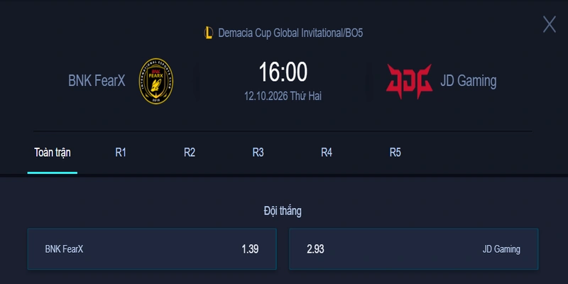 Nhận định kèo BFX vs JDG - Demacia Cup: Đại diện Hàn Quốc sẽ ca khúc khải hoàn?