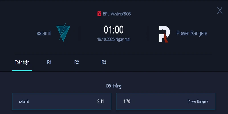 Nhận định kèo SAL vs PR - EPL Masters BO3: Cơ hội thắng cuộc sẽ thuộc về đội nào?