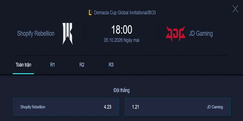 Nhận định kèo SR vs JDG - Demacia Cup: Đại diện xứ Trung sẽ giành chiến thắng?