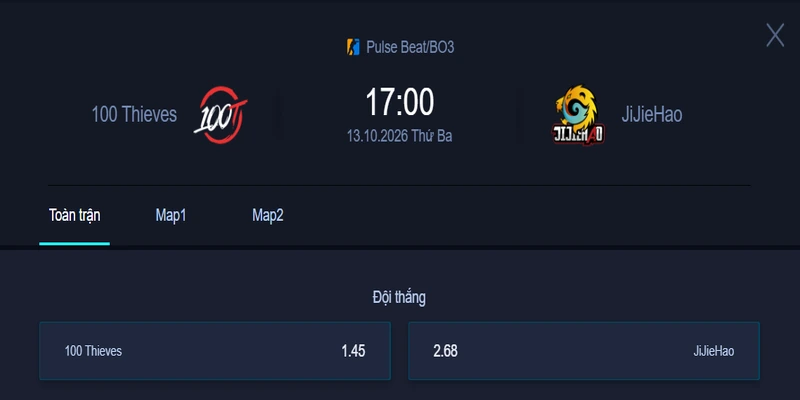 Nhận định kèo 100T vs JJH - Pulse Beat: Đội nào sẽ ca khúc khải hoàn?