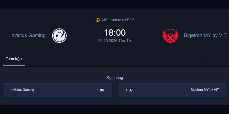 Soi kèo IG vs BTRM (BO5) - MPL Malaysia: Cuộc chiến cân não, ai sẽ giành vé đi tiếp?