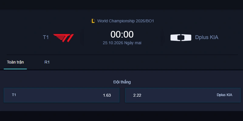 Soi kèo T1 vs DK - CKTG 2026: Đại chiến nội chiến LCK, ai sẽ chiếm ưu thế?